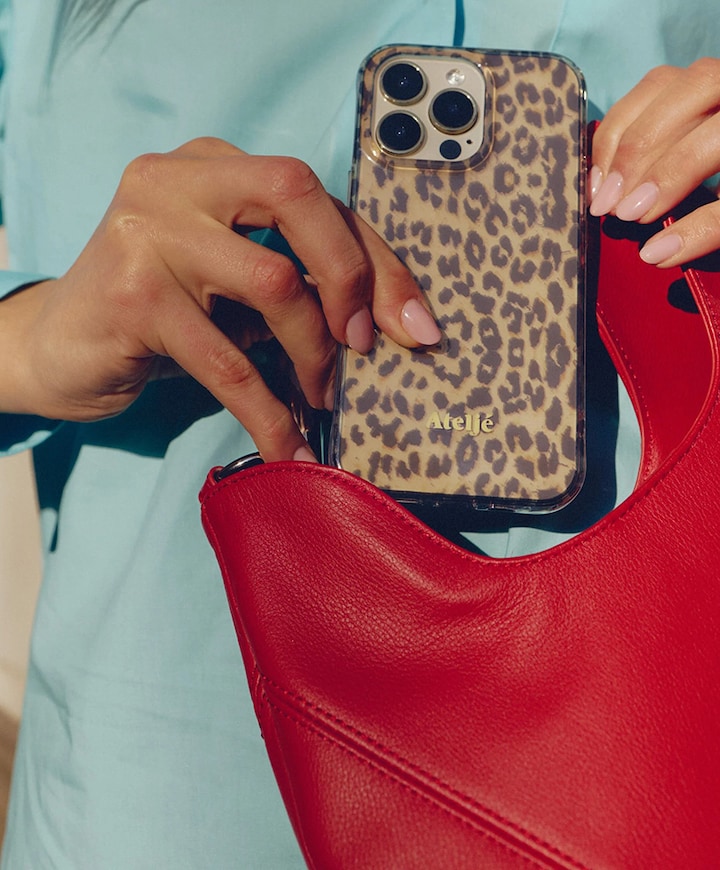 Telefoonhoesje bruin