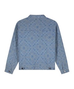 Heren overshirt blauw