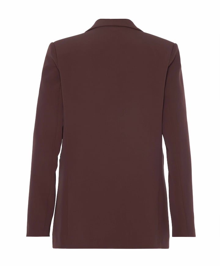 Dames blazer bruin