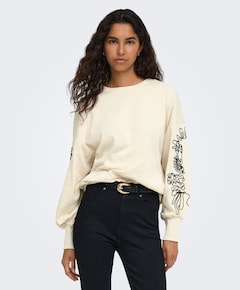 Dames sweater ecru