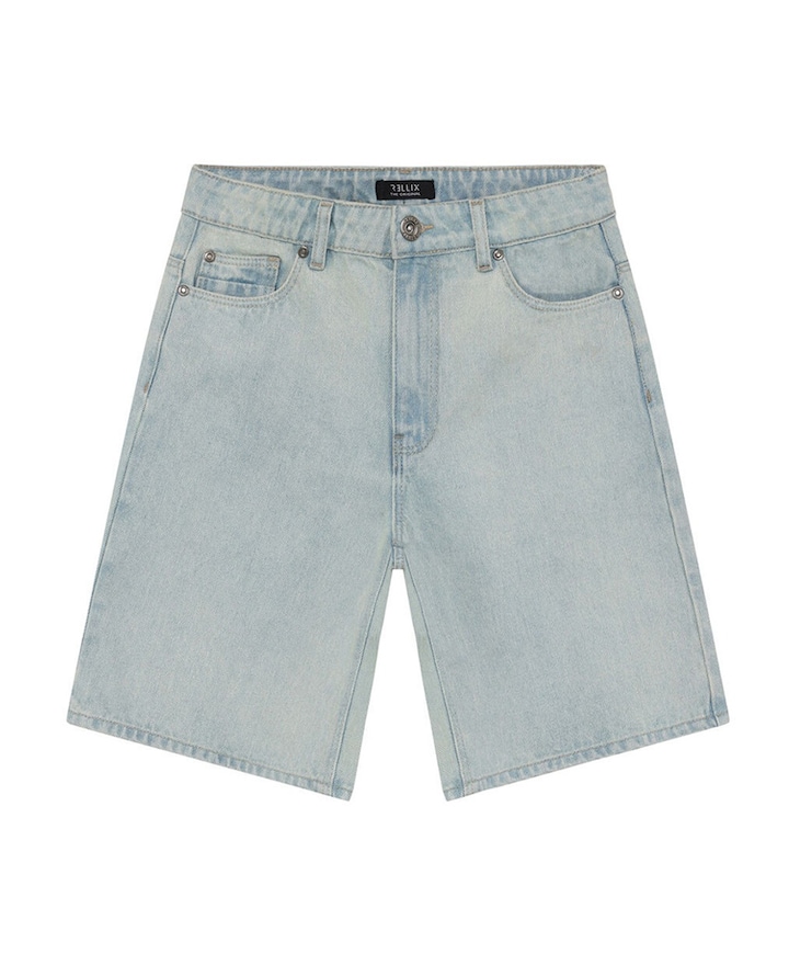 Denim Skater jongens korte broek blauw