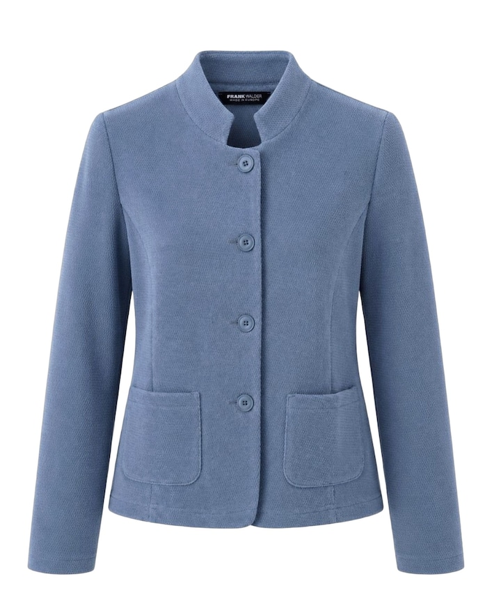 Dames jas blauw