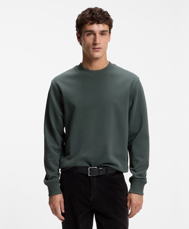 Heren sweater groen