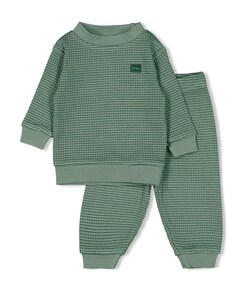 Uniseks pyjamaset  groen