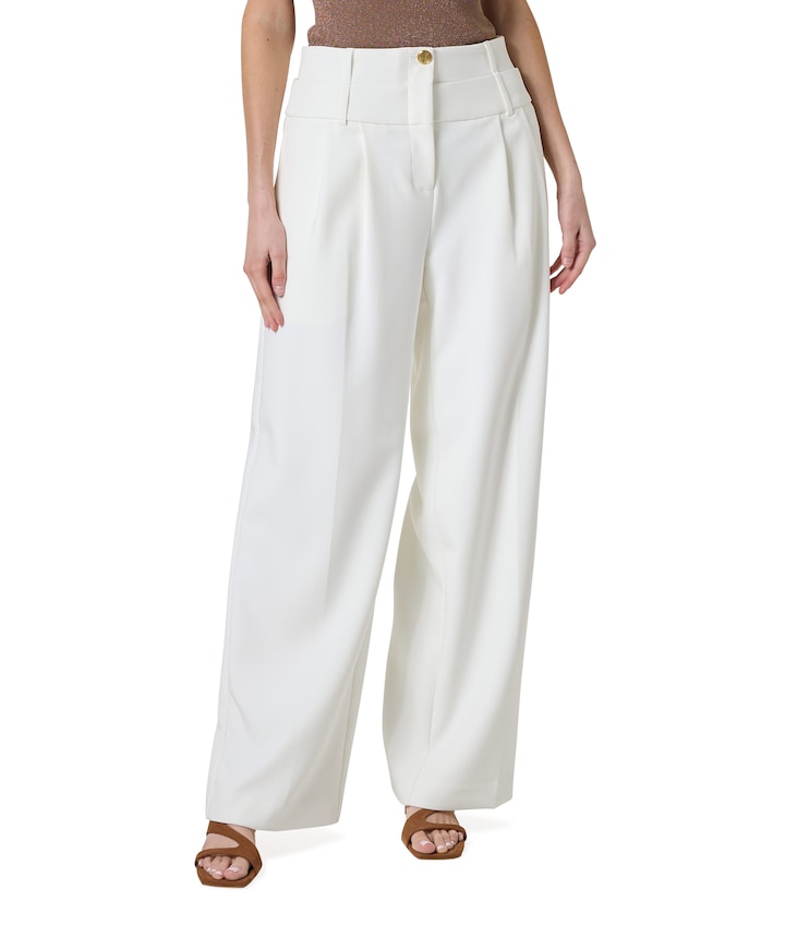 Melodi dames broek beige