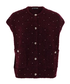 Gilet bordeaux