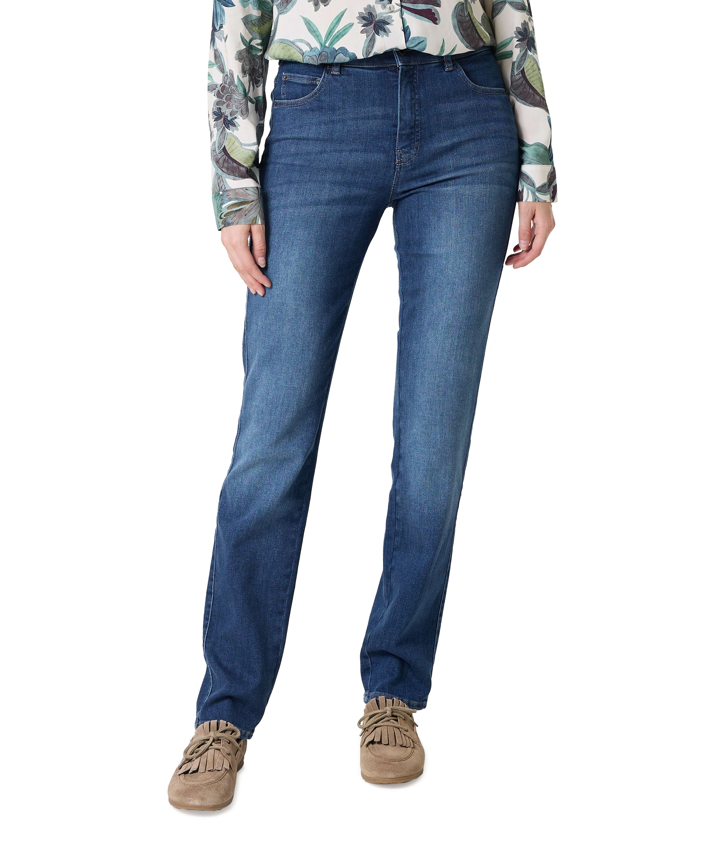 Audrey1 dames jeans blauw