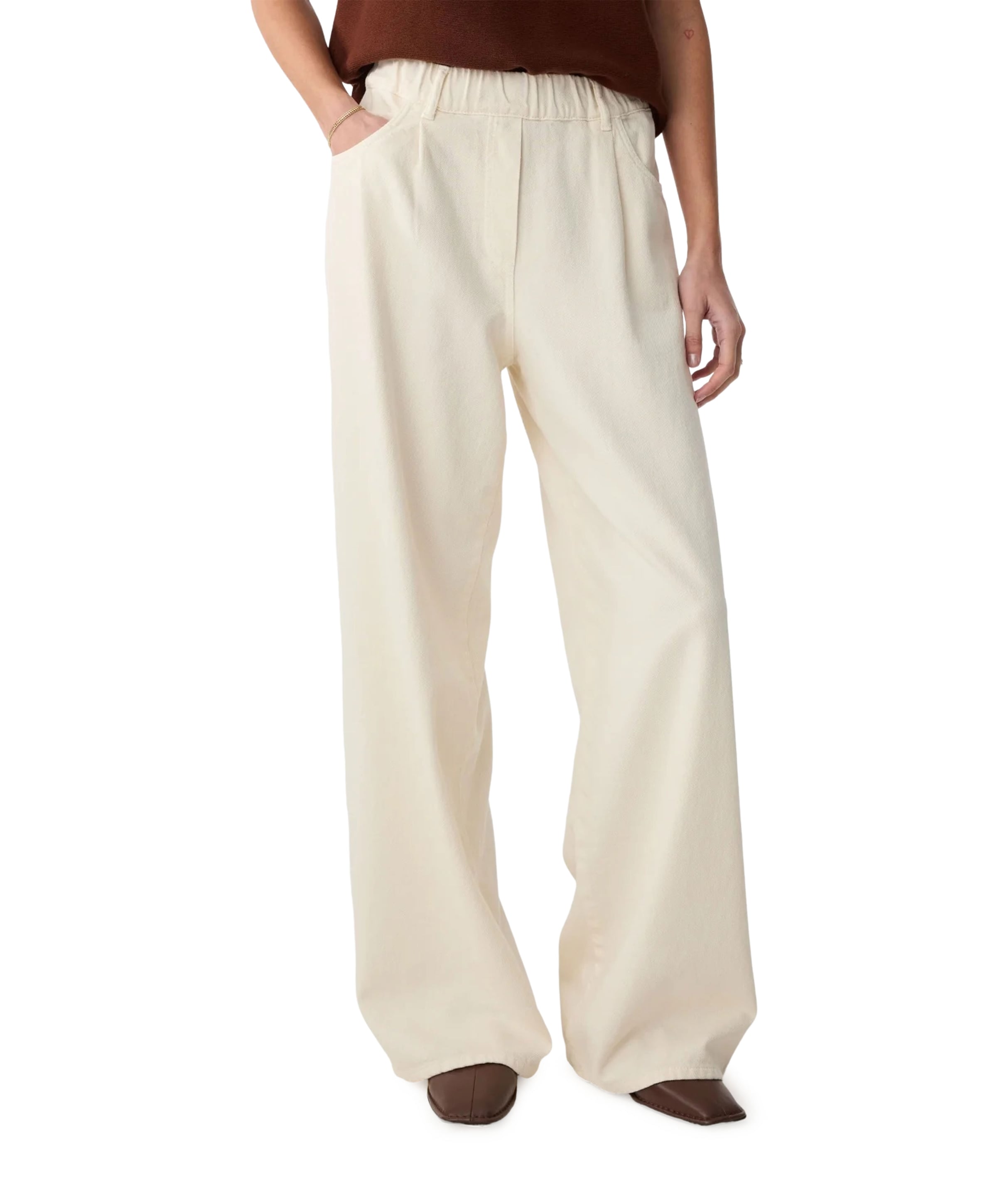 Twiggy dames broek ecru