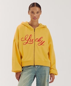 Dames vest geel