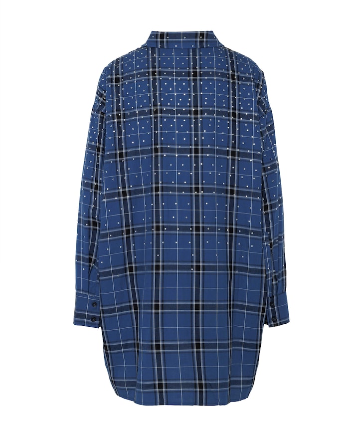 Dames jurk blauw
