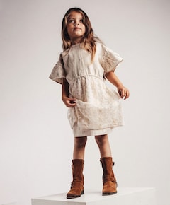 Meisjes jurk ecru