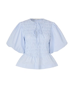 Dames blouse blauw