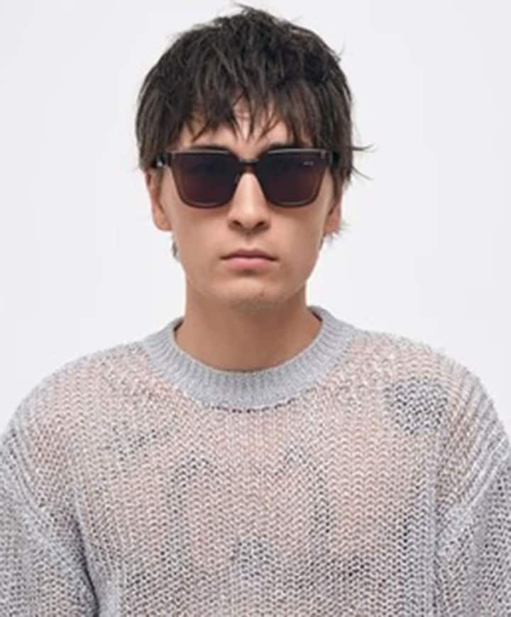 Heren zonnebril bruin