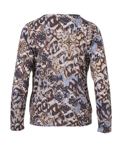 Dames longsleeve bruin