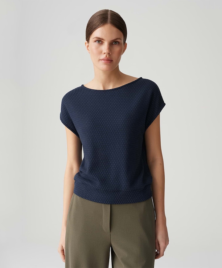 T-shirt blauw
