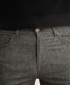 V40 RIDER BRUSHED MELANGE heren jeans grijs