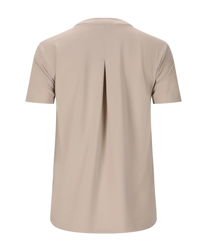Dames t-shirt beige