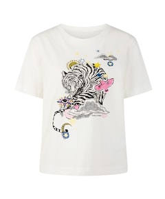 Dames t-shirt ecru