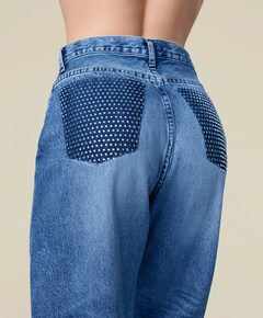 Globe 7792 Diamond Occlusion dames jeans blauw