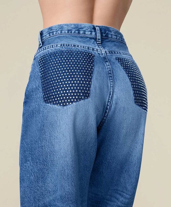 Globe 7792 Diamond Occlusion dames jeans blauw