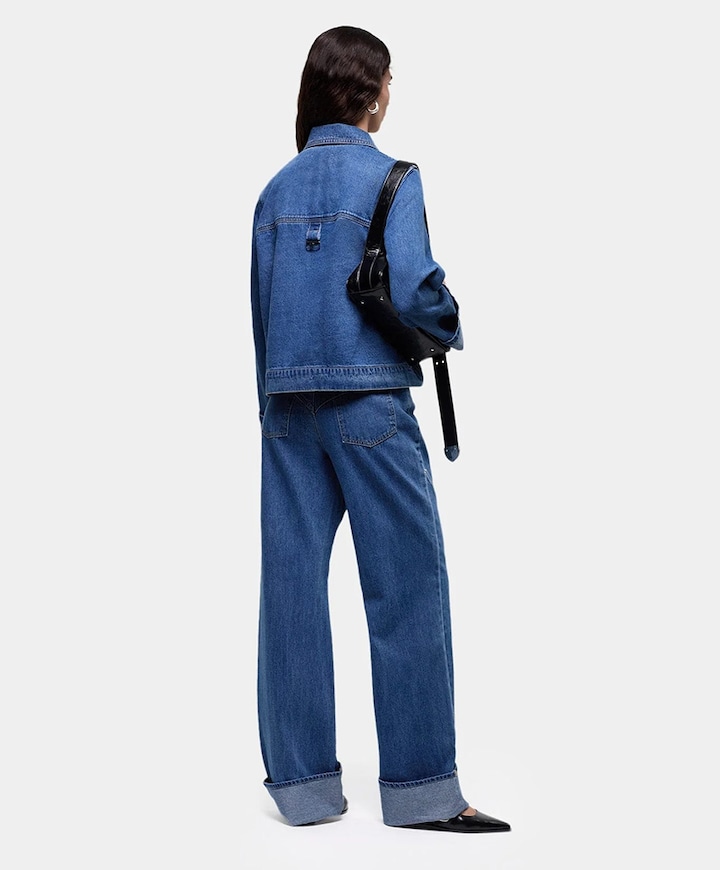 Jeansjack blauw