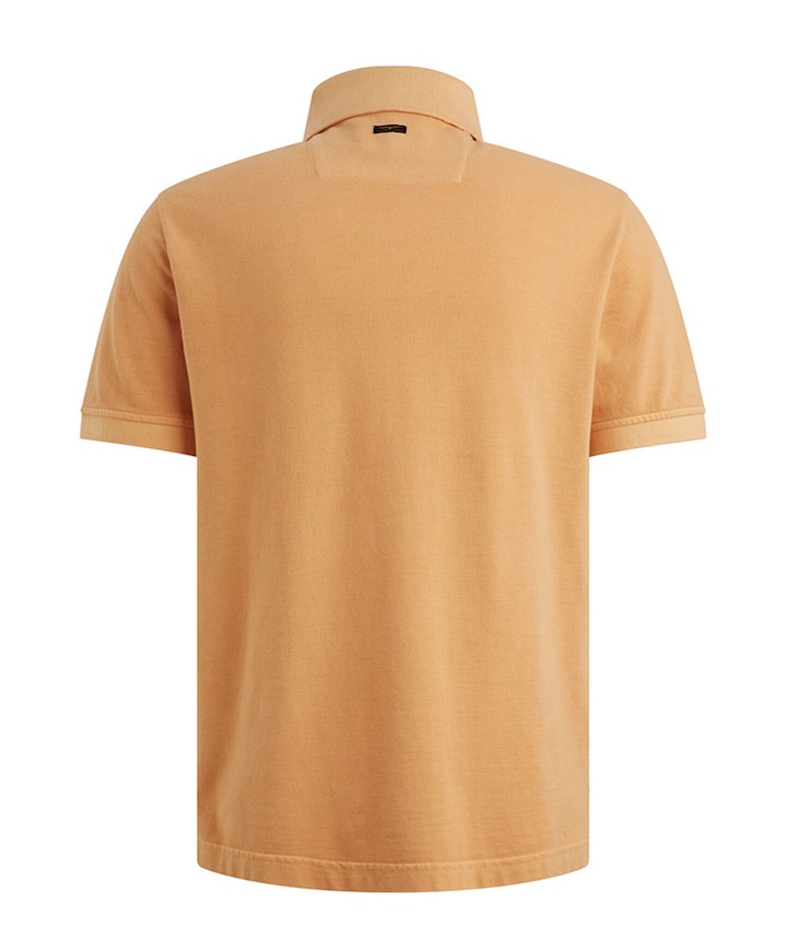 Heren polo oranje