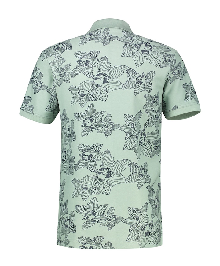 Heren polo groen