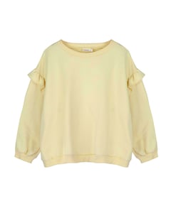 Meisjes sweater geel