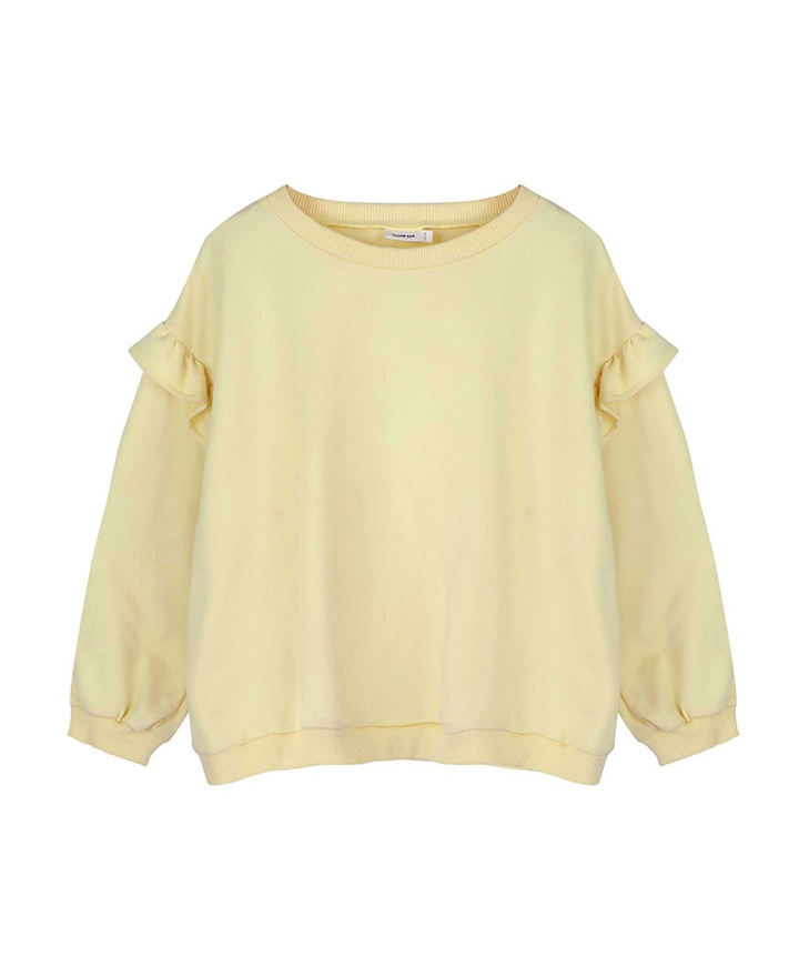 Meisjes sweater geel