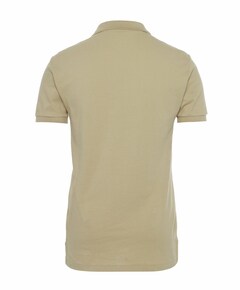 Heren polo beige