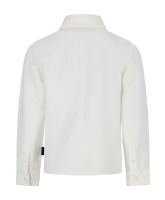 Jongens overhemd lange mouw wit