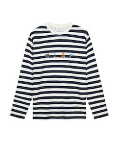 Heren longsleeve wit