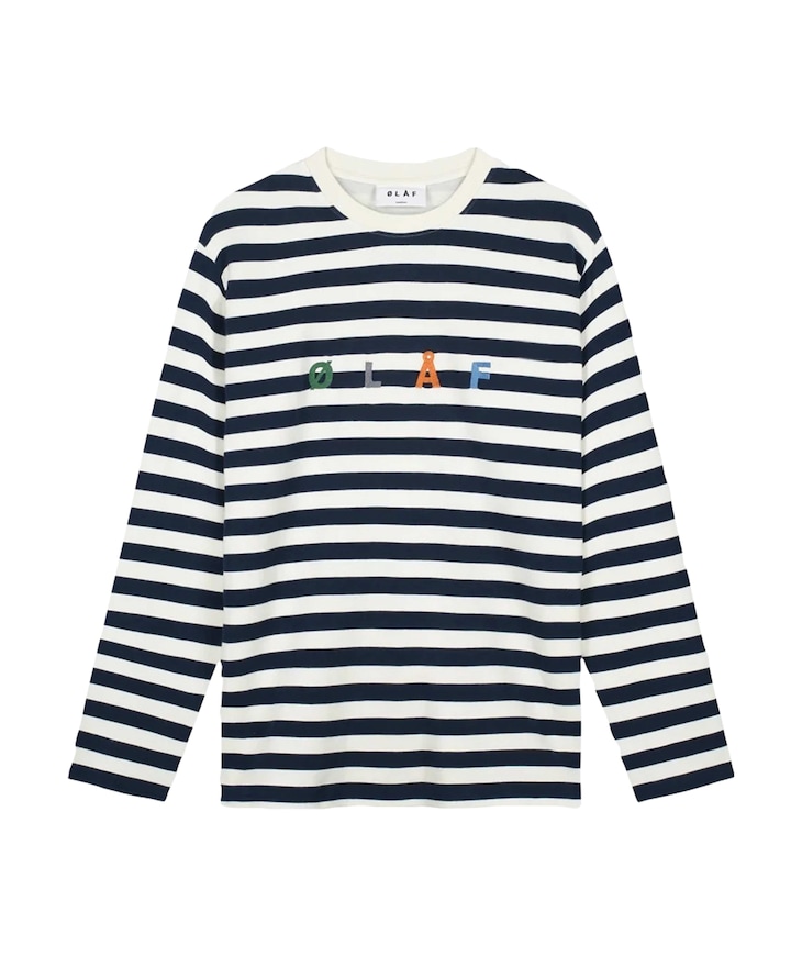 Heren longsleeve wit