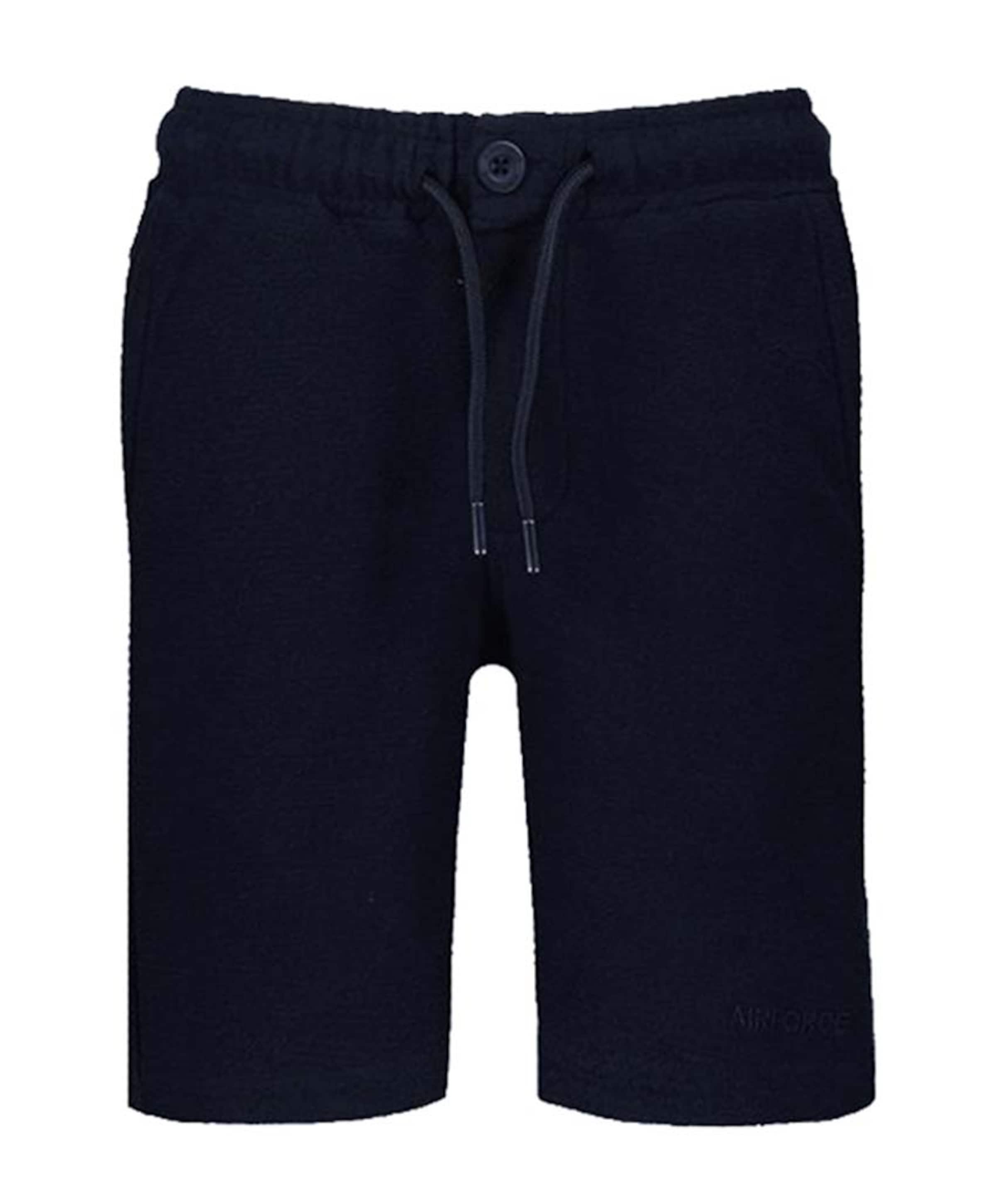Woven jongens korte broek blauw