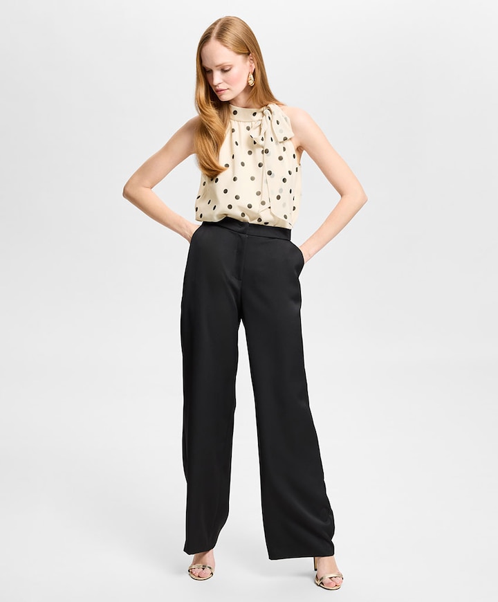 Dames top beige