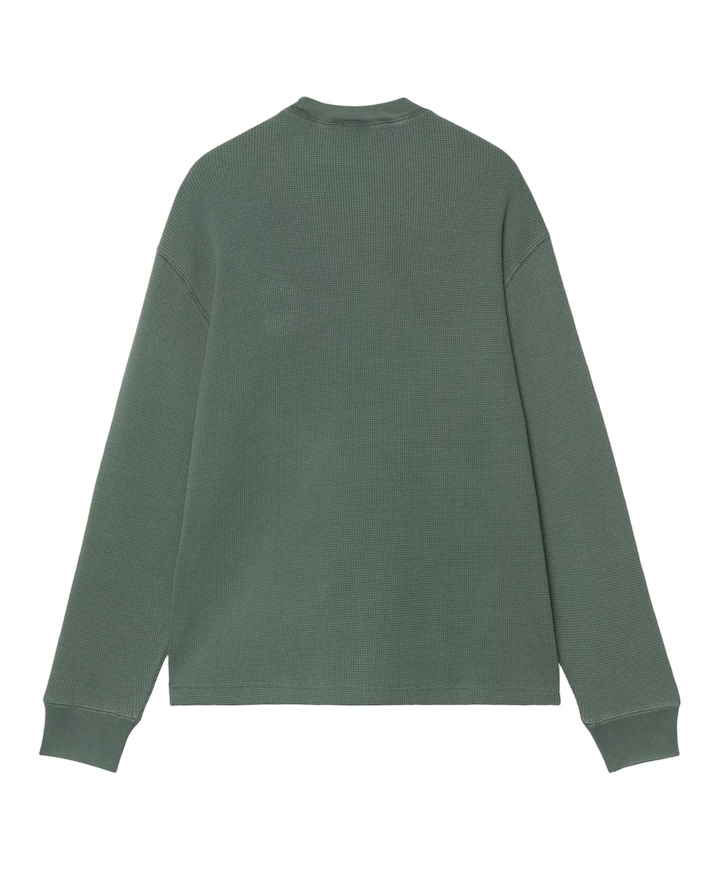 Heren longsleeve groen
