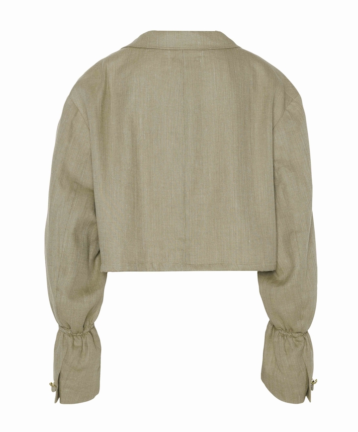 Dames blazer beige