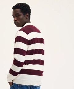 Heren sweater bordeaux