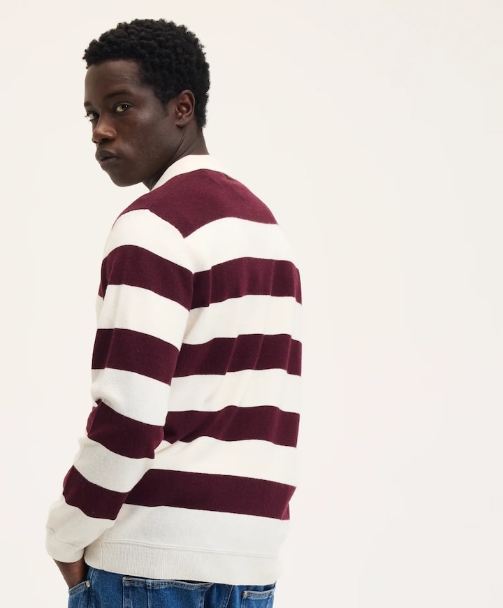 Heren sweater bordeaux