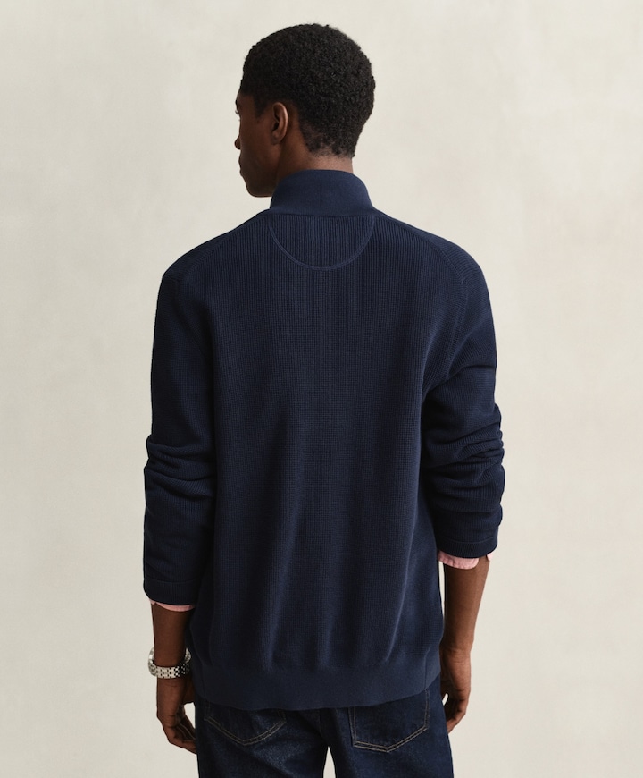 Heren vest blauw