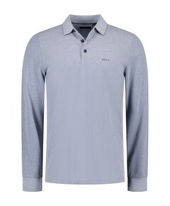 Heren polo blauw