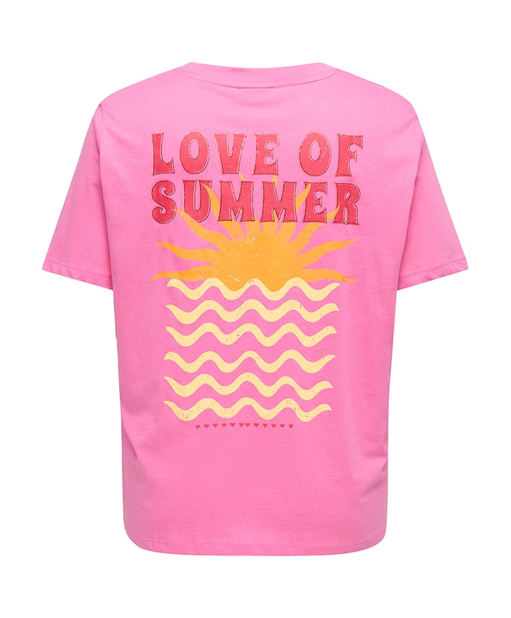 Dames T-shirt roze