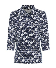 Dames blouse blauw