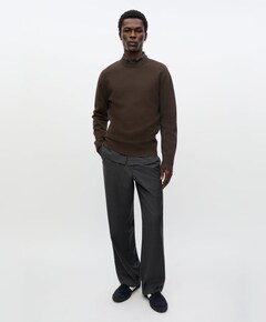 Heren sweater bruin