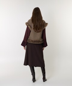 Dames rok bruin