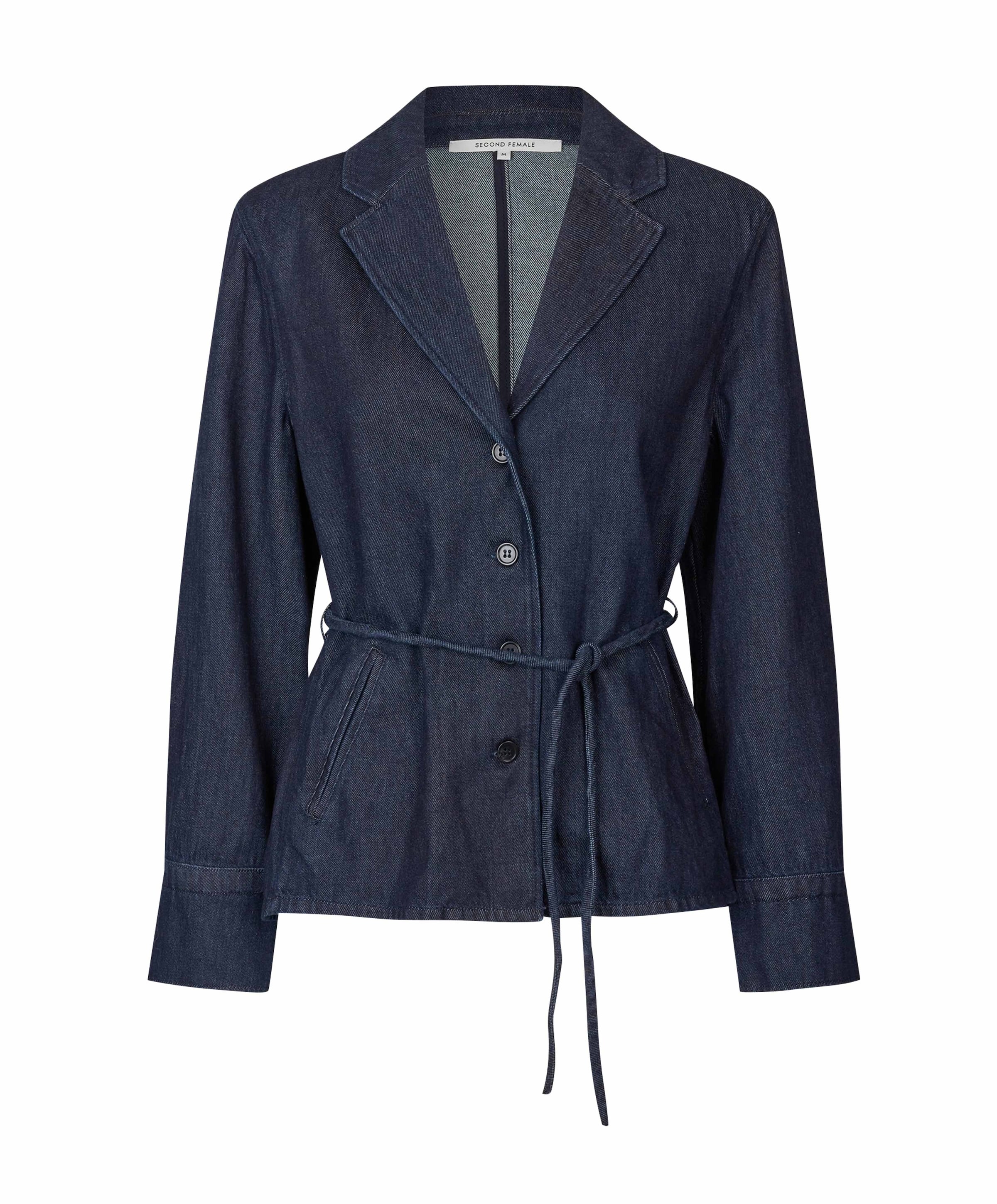 Dames blazer blauw