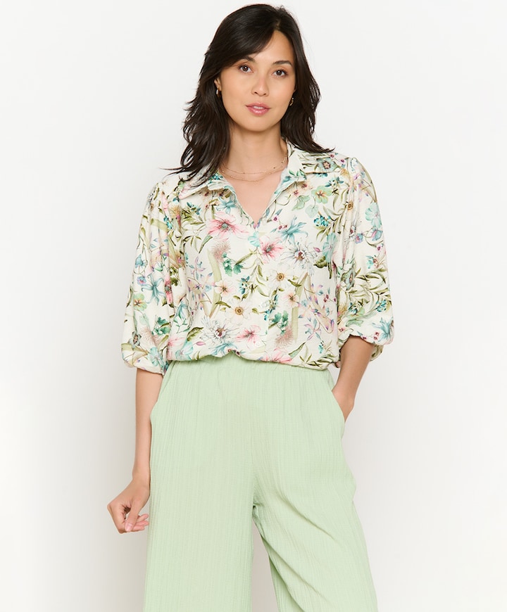 Blouse ecru