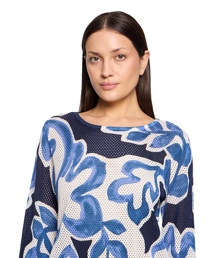 Dames trui blauw