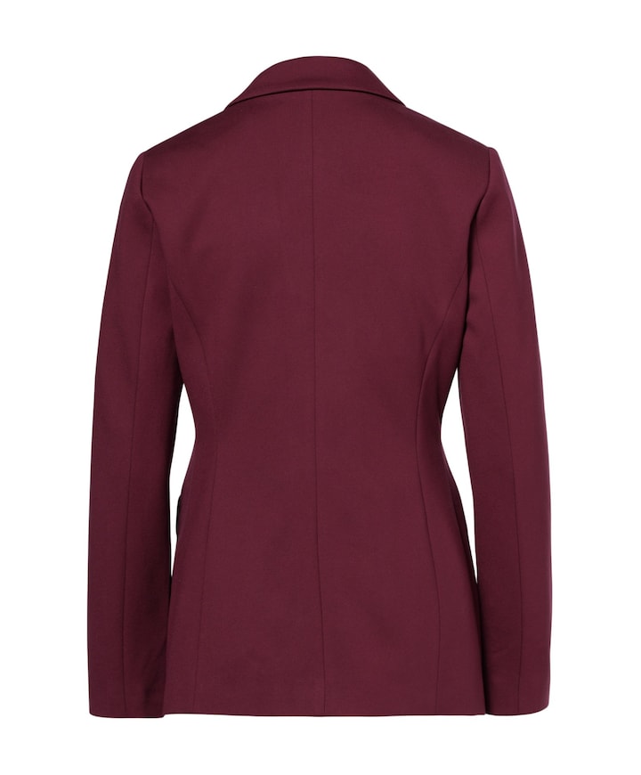 Dames blazer bordeaux