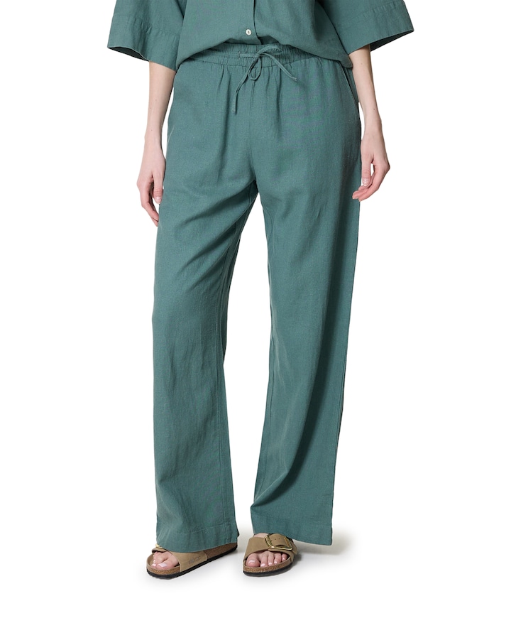 FQLAVA-PANT dames broek groen